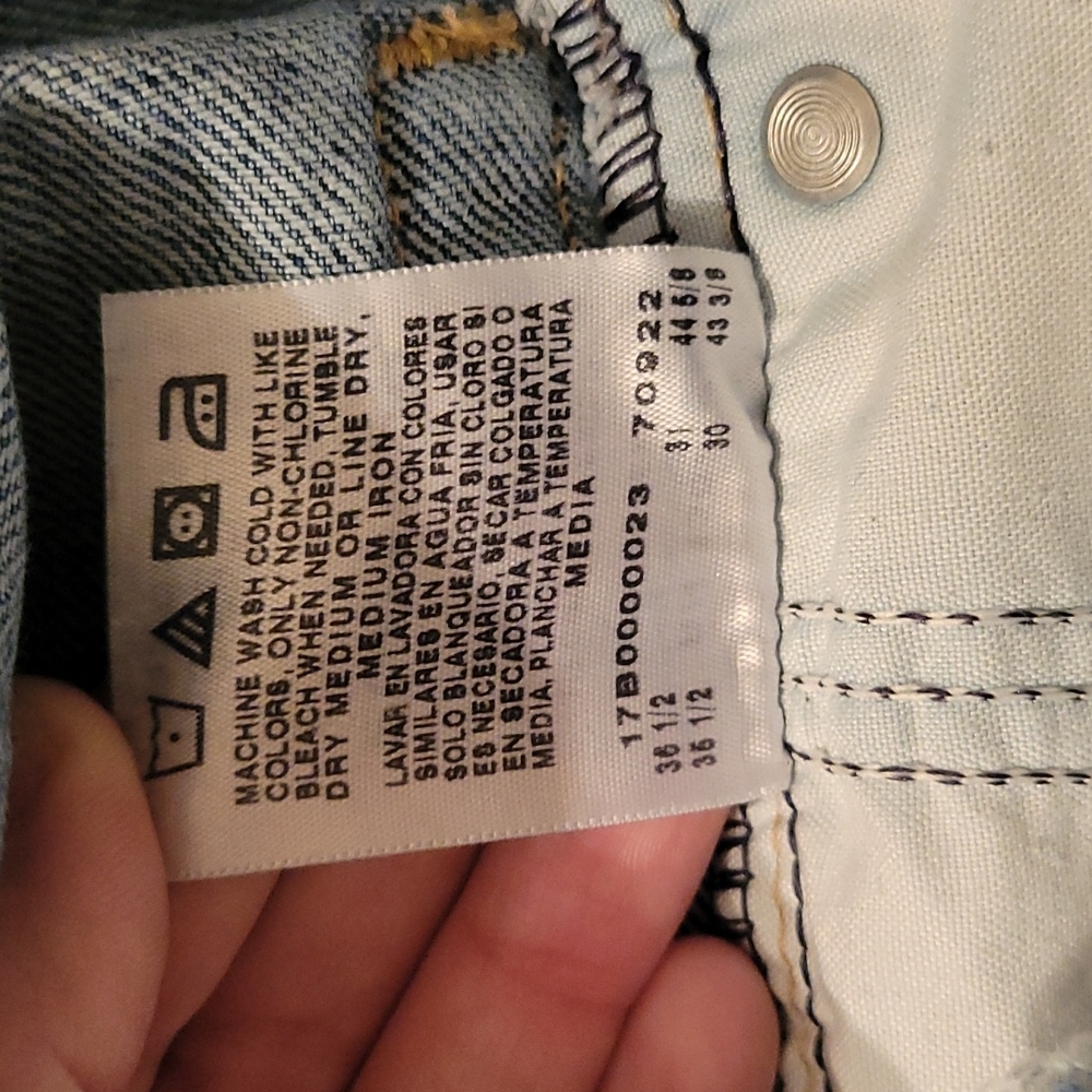 Vintage Lee Jean Cutoff Shorts Y2K - Picture 9 of 14